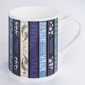 Lakeland-book pattern coffee mug